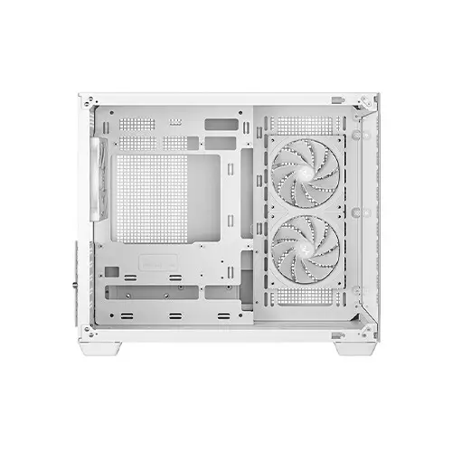 Deepcool CG330 3F WH Micro-ATX Compact Gaming Case - 2