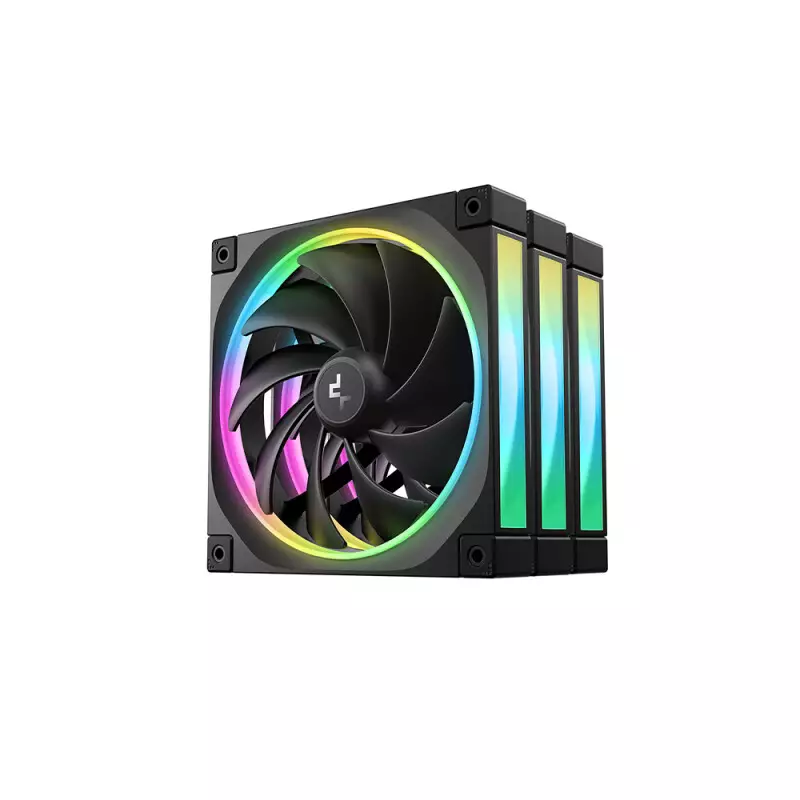 Deepcool FL14 3 IN 1 140mm RGB Case Fan (Black)
