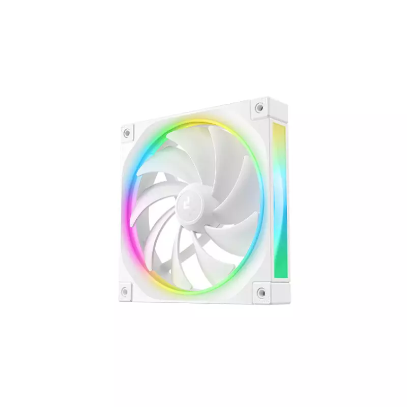 Deepcool FL14 WH 3 IN 1 140mm RGB Case Fan (White) - 1
