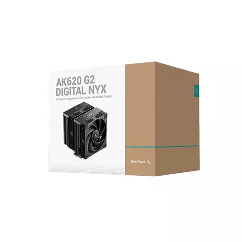 DeepCool AK620 G2 DIGITAL NYX Dual Tower CPU Cooler Black - 6
