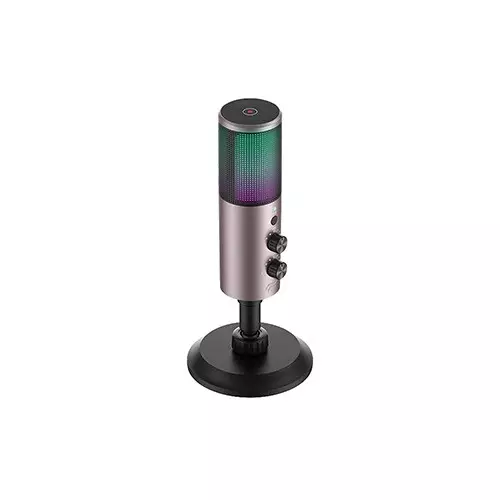 Havit GK61 RGB Recording Live Microphone (Black-Ochre) - 1