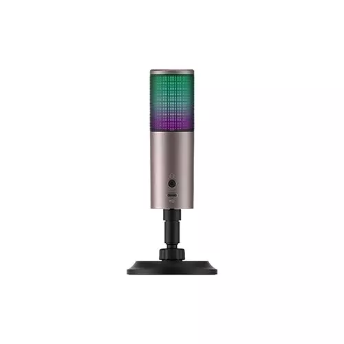 Havit GK61 RGB Recording Live Microphone (Black-Ochre) - 3