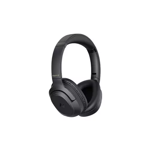 HAVIT H612BT Bluetooth Type-C Black Headphone - 3