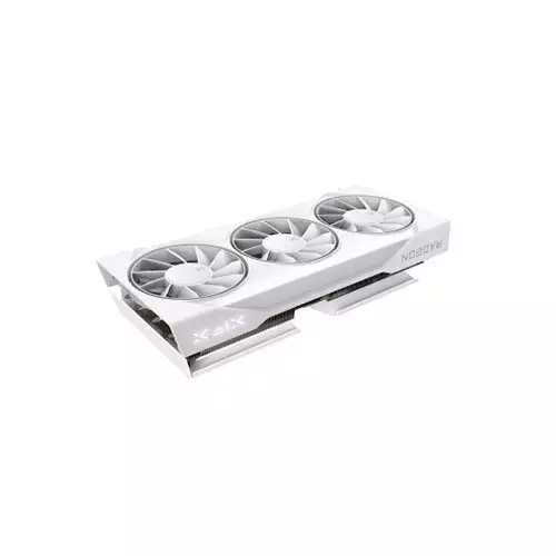 XFX Swift AMD Radeon RX 9060 XT OC White Triple Fan GDDR6 16GB Gaming Edition Graphics Card - 1
