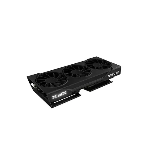XFX Swift AMD Radeon RX 9060 XT OC Triple Fan GDDR6 16GB Gaming Edition Graphics Card (Black) - 1