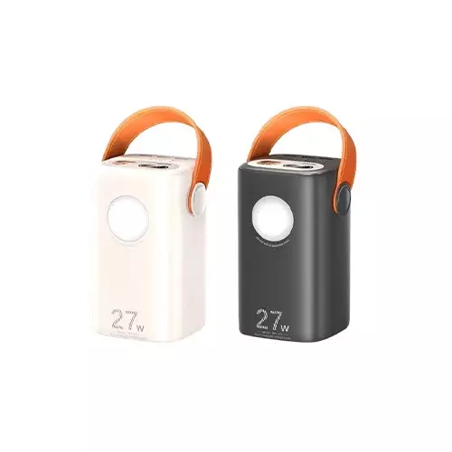 Remax RPP-123 Gutitan Series 60000mAh PD 27W+QC 22.5W Fast Charging Power Bank (Grey) - 1