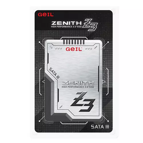 GEIL Zenith Z3 256GB SATA III 2.5 Inch SSD (Silver) - 2