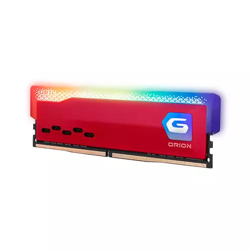 Geil 16GB DDR4 4000 MHz Orion RGB Desktop Ram (Red) - 1