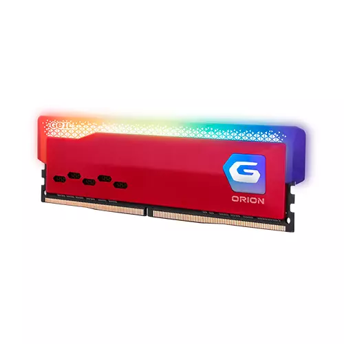 Geil Orion 8GB DDR4 3600 MHz RGB Desktop Ram (Red) - 1