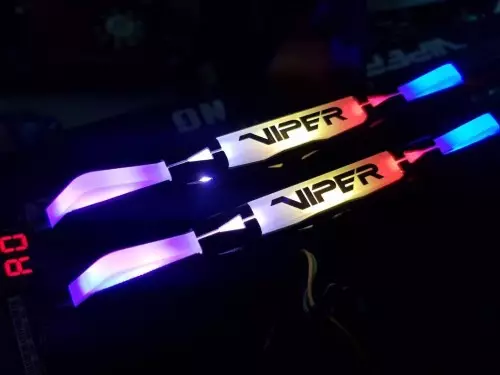 Patriot Viper Gaming RGB 8GB DDR4 3200Mhz Desktop Ram - 3