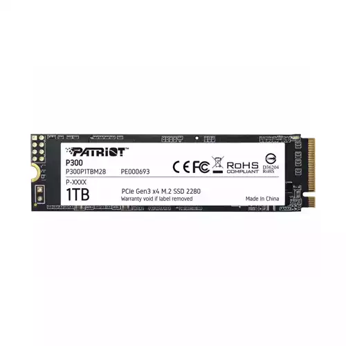 Patriot P300 1TB M.2 2280 PCIe NVMe SSD
