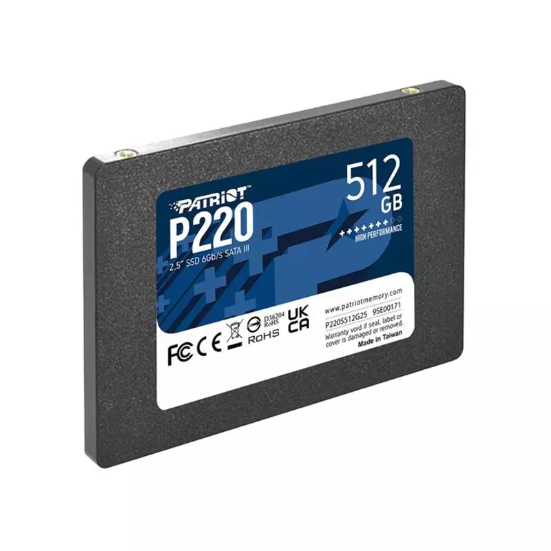 Patriot P220 512GB SATA III 2.5 inch Internal SSD - 1