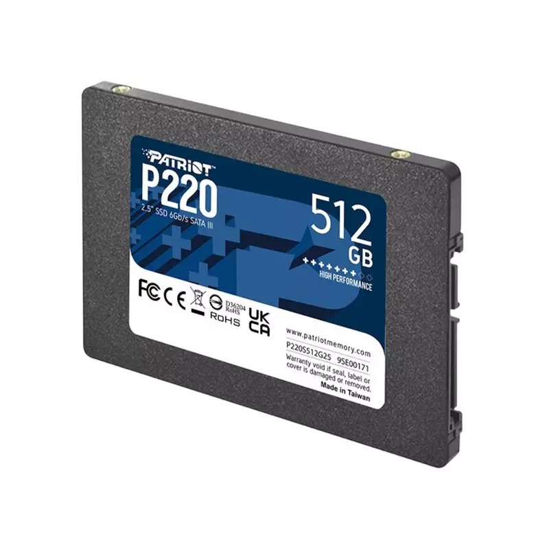 Patriot P220 512GB SATA III 2.5 inch Internal SSD - 2