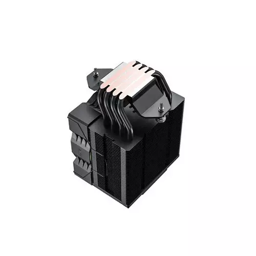 REDRAGON CC-1014  CPU Cooler With Temperature Display 9cm RGB Fan 4 Heat Pipes - 3