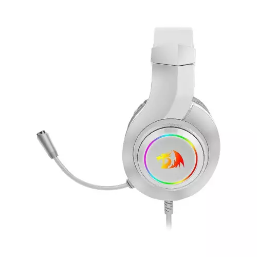 Redragon H260 Hylas RGB Gaming Headphone (White) - 0