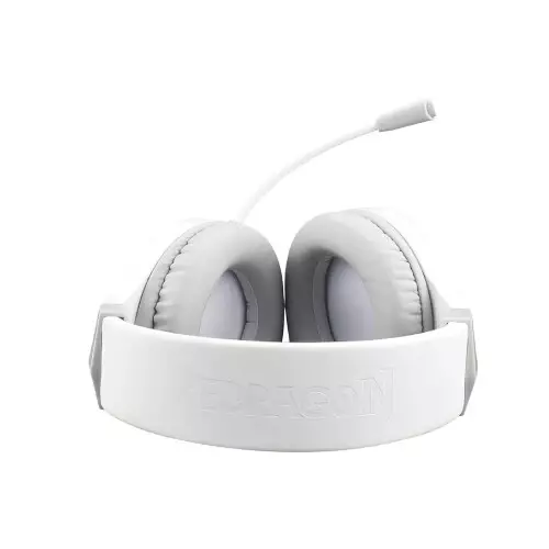Redragon H260 Hylas RGB Gaming Headphone (White) - 0