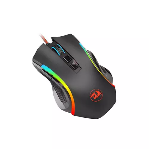 Redragon M607 GRIFFIN RGB 7200 DPI Gaming Mouse (Black) - 1