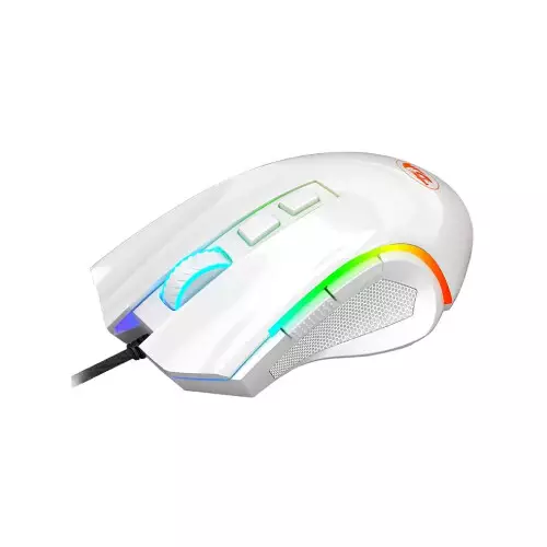 Redragon M607 GRIFFIN RGB 7200 DPI Gaming Mouse (White) - 1