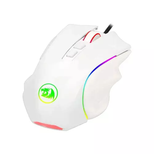 Redragon M607 GRIFFIN RGB 7200 DPI Gaming Mouse (White) - 2