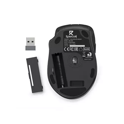 Redragon BM-4092 4000 DPI Wireless Optical Mouse - 4
