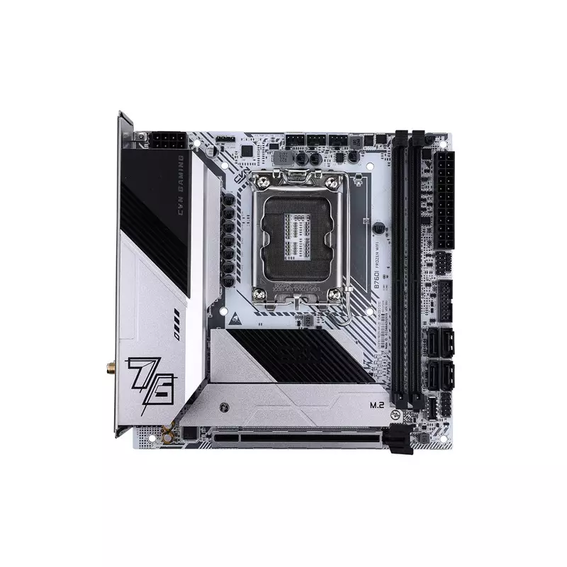 COLORFUL CVN B760I FROZEN WIFI V20 13TH AND 12TH GEN DDR4 MOTHERBOARD - 1