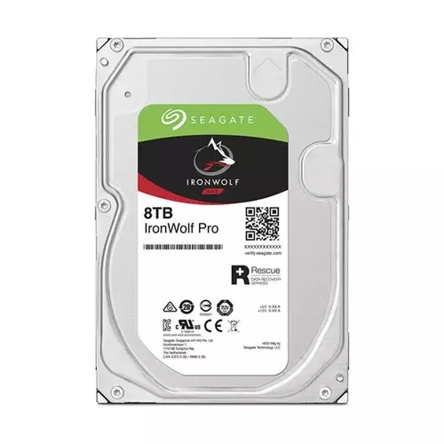 Seagate IronWolf Pro 8TB 3.5 Inch SATA 7200RPM NAS HDD - 1