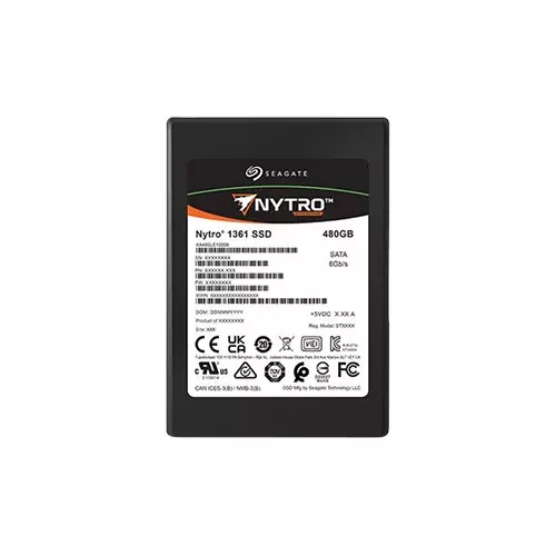 Seagate Nytro 1361 480GB Enterprise 2.5-inch SATA internal SSD - 2