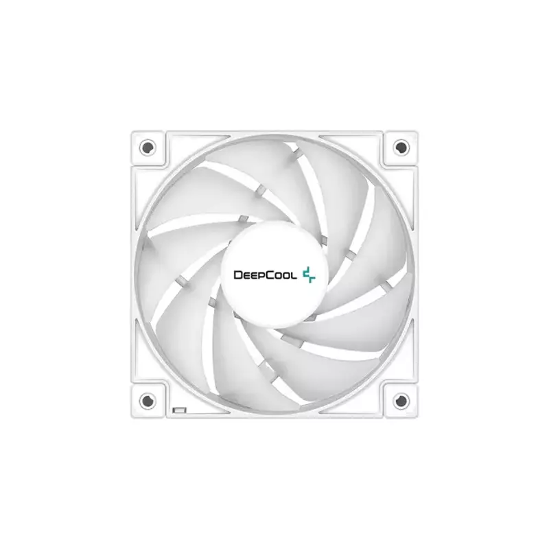 DEEPCOOL FC120 3-IN-1 PERFORMANCE 120MM ARGB PWM WHITE CASE FAN - 1
