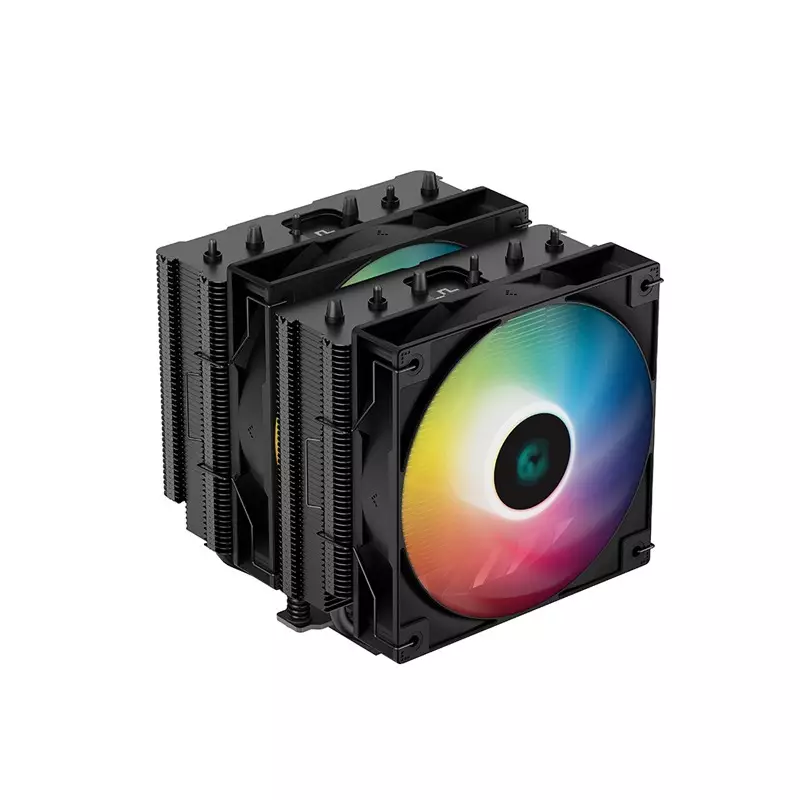 DEEPCOOL AG620 BK ARGB DUAL TOWER CPU COOLER - 1