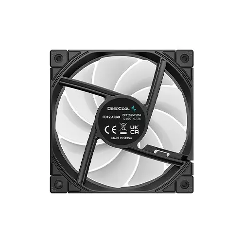 Deepcool FD12 ARGB-3 IN 1 120mm Casing Cooling Fan (Black) - 3