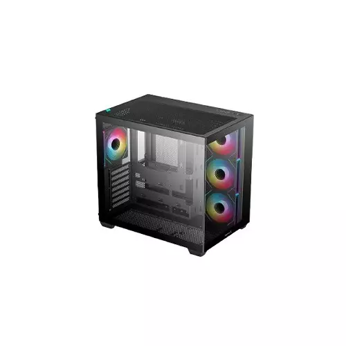 Deepcool CG530 4F Mid Tower ATX Black Computer Case - 2