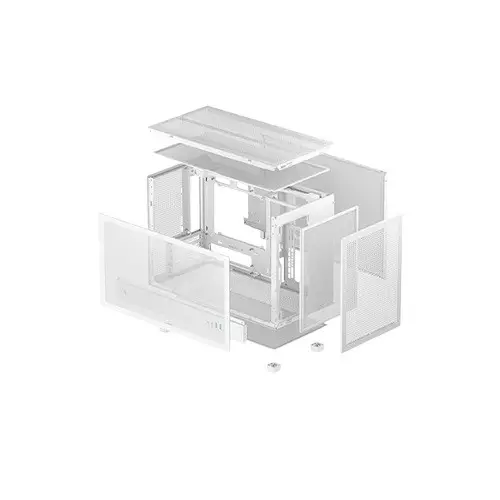 Deepcool CH260 WH Desktop White Case - 4
