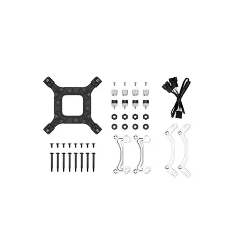 DeepCool LE240 V2 240mm ARGB Liquid CPU Cooler Black - 4