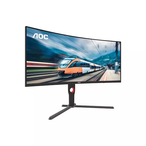 AOC CU34G3X 34 Inch 190Hz 3K WQHD VA Curved Gaming Monitor - 1