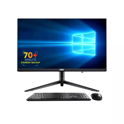 AOC AIO Noble B911 Intel N95 8GB RAM 256GB SSD 23.8 Inch FHD Display All in One PC with Built in Battery