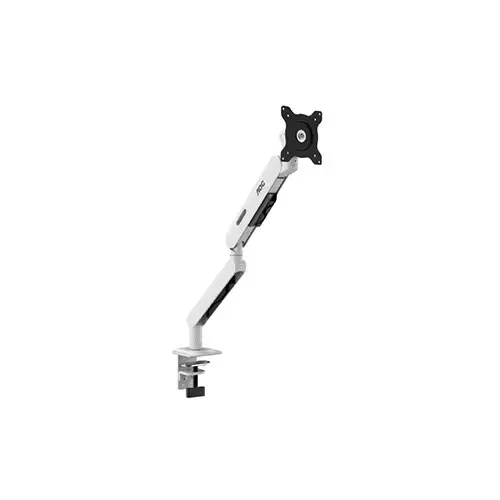 AOC AM402W Single Monitor Arm White - 1