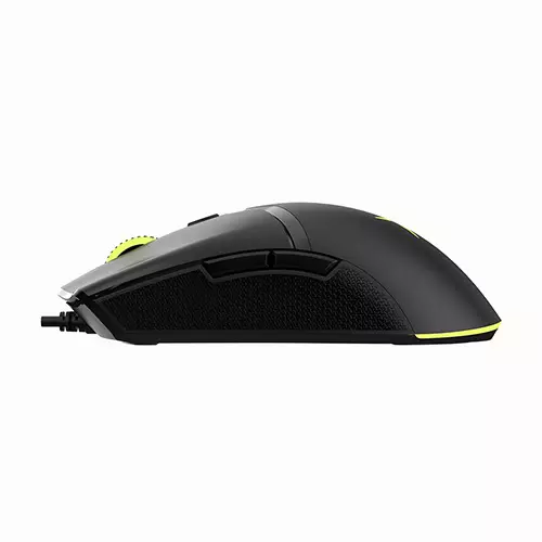 DELUX M800 RGB 6 BUTTON Wired GAMING MOUSE (Black) - 1