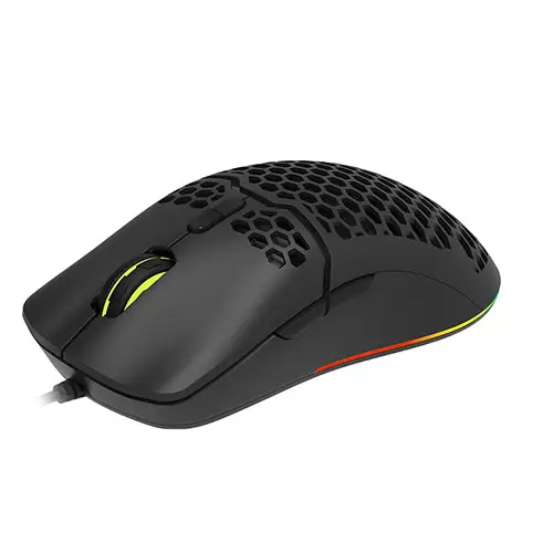 Delux M700A 7200DPI Lightweight RGB Gaming Mouse - 1