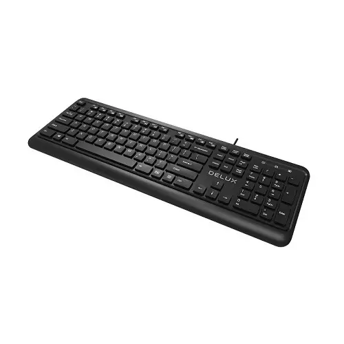 DELUX KA190U WIRED MULTIMEDIA KEYBOARD - 2