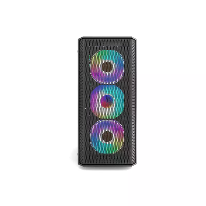 DELUX K07 MID TOWER ATX GAMING CASING - 1
