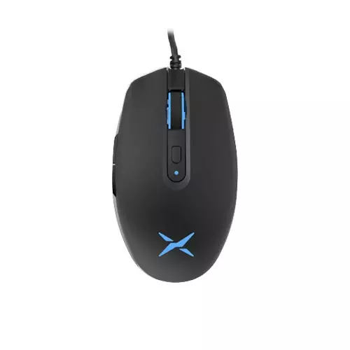 DELUX M820BU WIRED GAMING MOUSE BLACK - 1