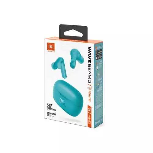 JBL Wave Beam 2 ANC True Wireless Earbuds (Blue) - 0