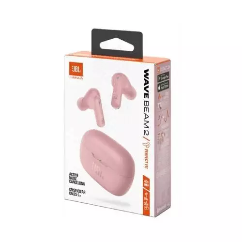 JBL Wave Beam 2 ANC True Wireless Earbuds (Pink) - 2