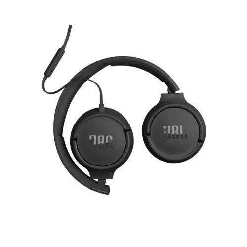 JBL Tune 520C Type-C Wired Headphone (Black) - 1