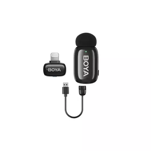 BOYA Mini-16 Ultra-Compact Wireless Microphone for IOS Devices - 2