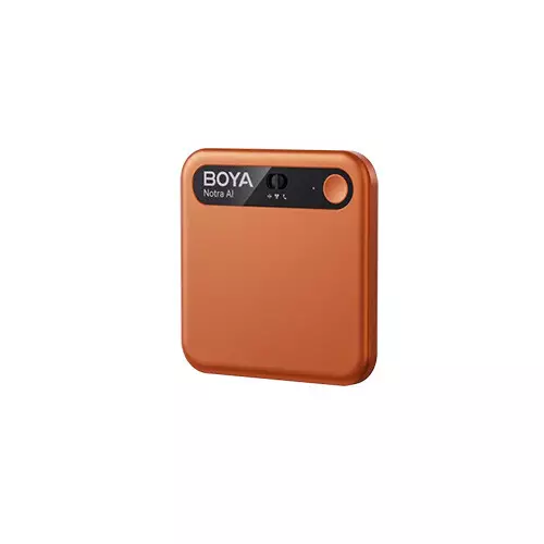 BOYA Notra AI All-Around Voice Recorder Orange - 1