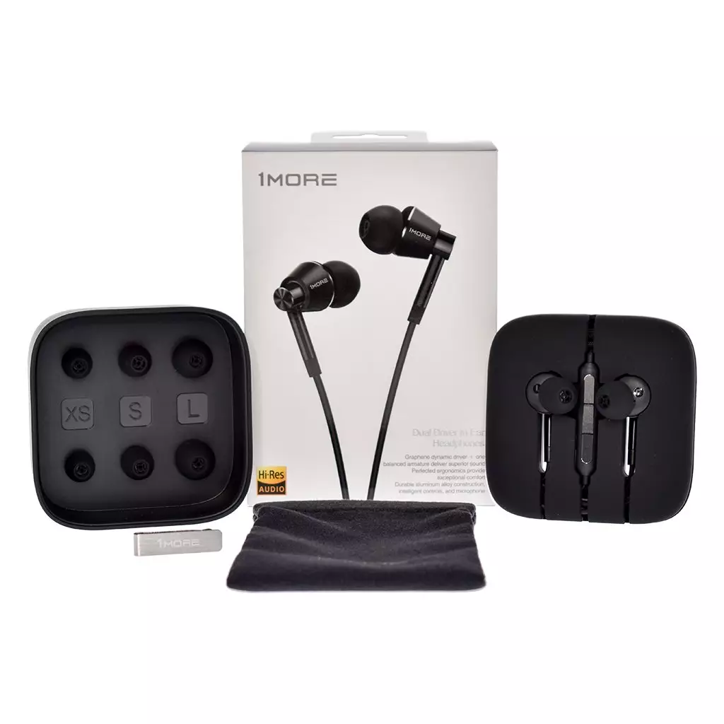 1MORE E1017 Dual Driver In-Ear Headphone - 1
