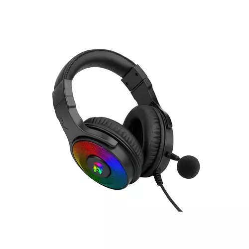 REDRAGON PANDORA H350-1 RGB WIRED OVER-EAR BLACK GAMING HEADPHONE - 1