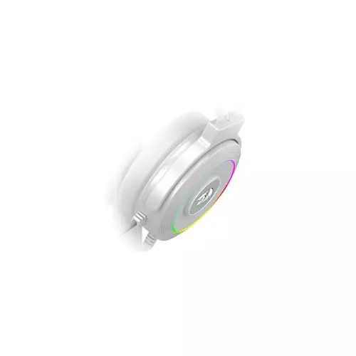 REDRAGON LAMIA 2 H320 RGB GAMING HEADSET WITH STAND (WHITE) - 2