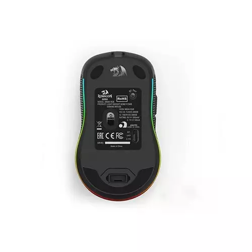 Redragon M694 RGB Bluetooth Wireless Gaming Mouse - 4